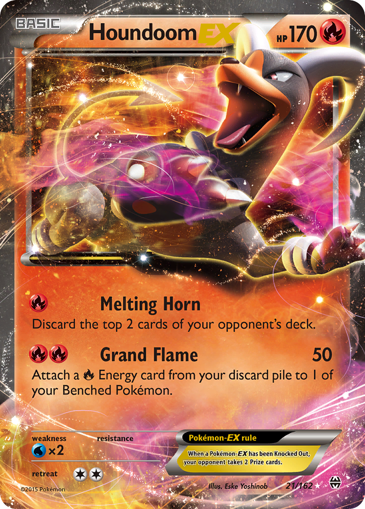 Houndoom EX (21/162) [XY: BREAKthrough] | Exor Games Summserside