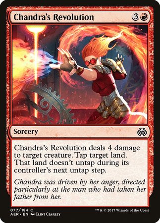 Chandra's Revolution [Aether Revolt] | Exor Games Summserside