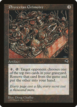 Phyrexian Grimoire [Tempest] | Exor Games Summserside