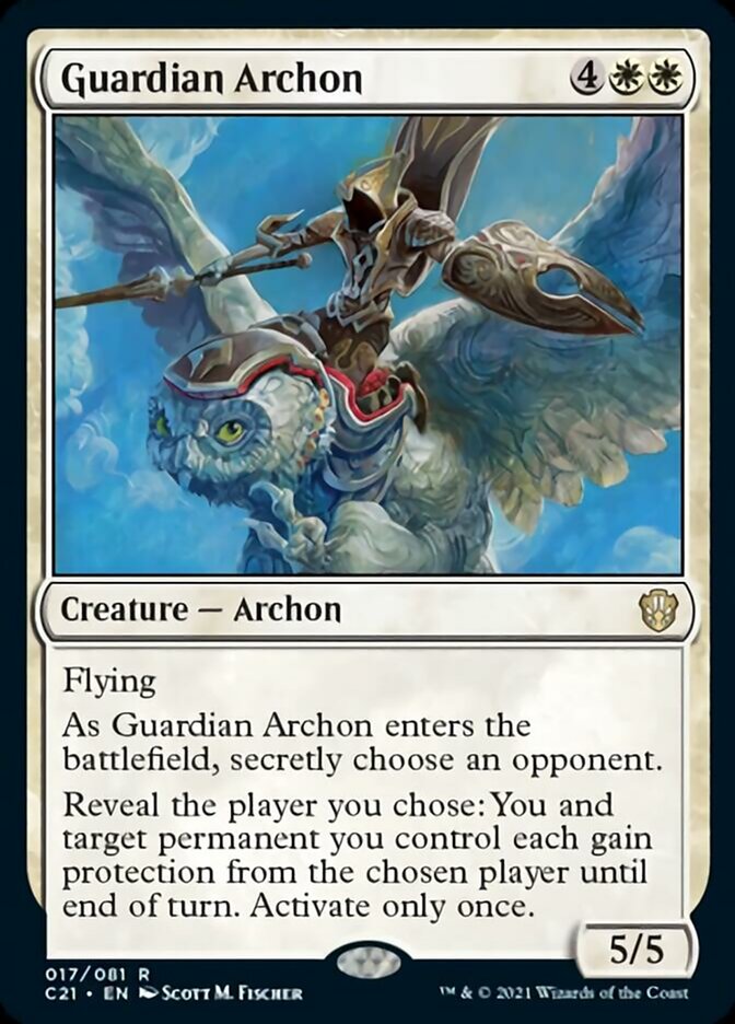 Guardian Archon [Commander 2021] | Exor Games Summserside