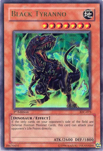 Black Tyranno [IOC-075] Ultra Rare | Exor Games Summserside