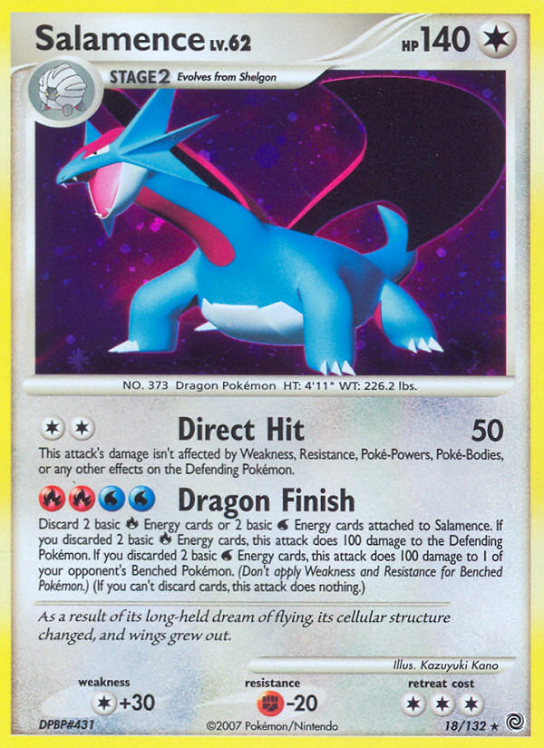 Salamence (18/132) [Diamond & Pearl: Secret Wonders] | Exor Games Summserside