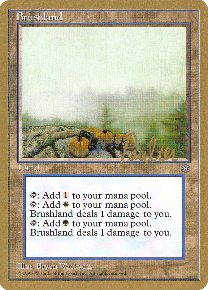 Brushland (Preston Poulter) [Pro Tour Collector Set] | Exor Games Summserside