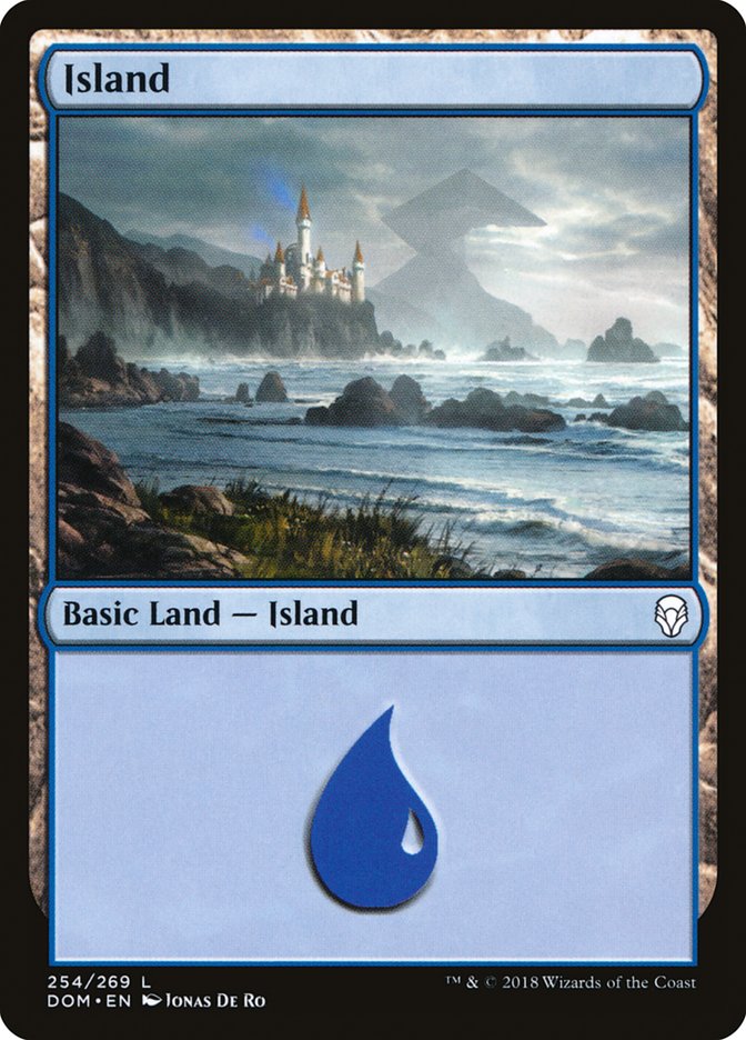 Island (254) [Dominaria] | Exor Games Summserside