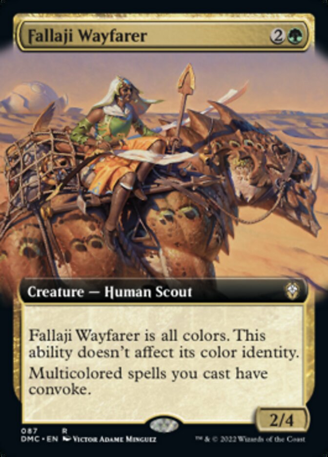 Fallaji Wayfarer (Extended Art) [Dominaria United Commander] | Exor Games Summserside