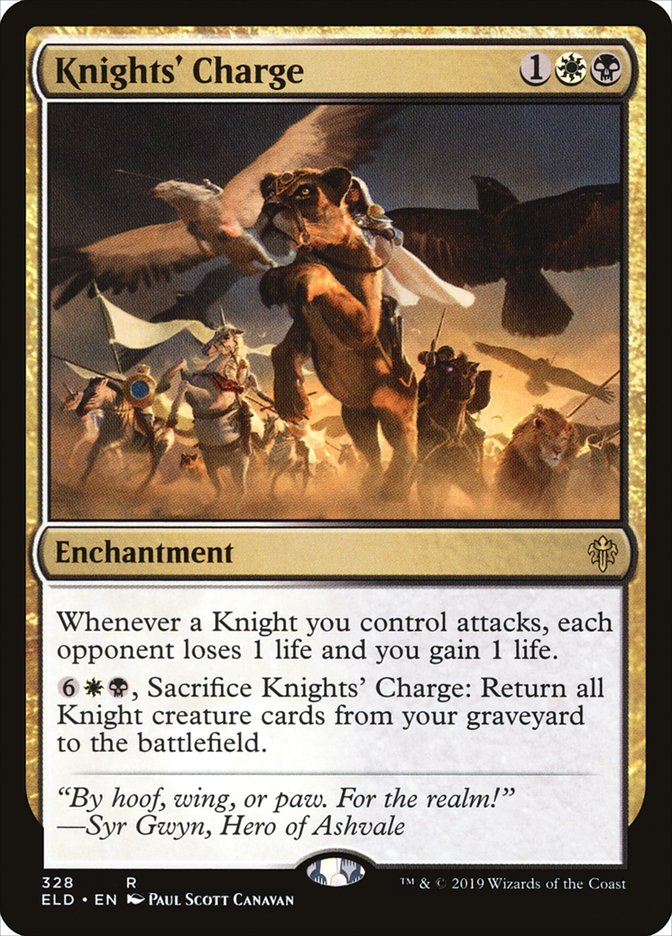 Knights' Charge [Throne of Eldraine] | Exor Games Summserside