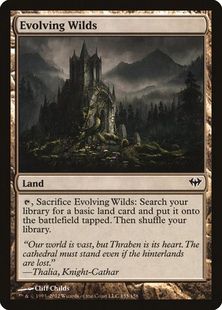 Evolving Wilds [Dark Ascension] | Exor Games Summserside