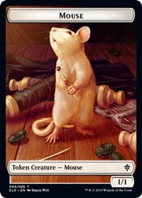 Mouse // Food (16) Double-sided Token [Throne of Eldraine Tokens] | Exor Games Summserside