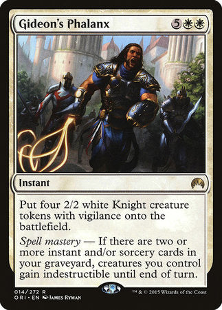 Gideon's Phalanx [Magic Origins] | Exor Games Summserside
