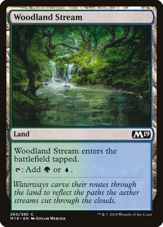 Woodland Stream [Core Set 2019] | Exor Games Summserside