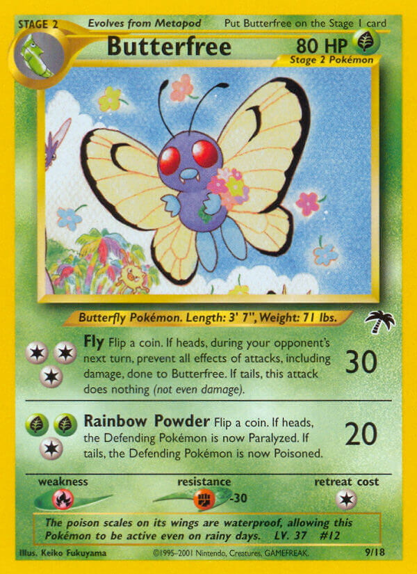 Butterfree (9/18) [Southern Islands] | Exor Games Summserside