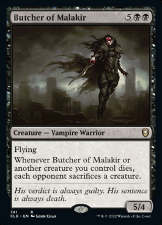 Butcher of Malakir [Commander Legends: Battle for Baldur's Gate] | Exor Games Summserside