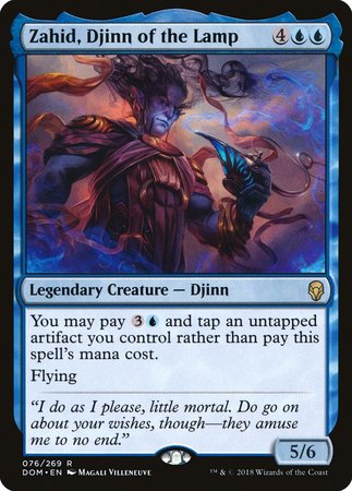 Zahid, Djinn of the Lamp [Dominaria] | Exor Games Summserside