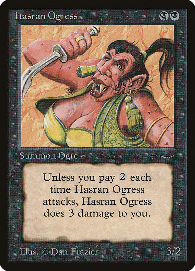 Hasran Ogress (Light Mana Cost) [Arabian Nights] | Exor Games Summserside