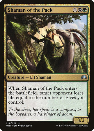 Shaman of the Pack [Magic Origins] | Exor Games Summserside