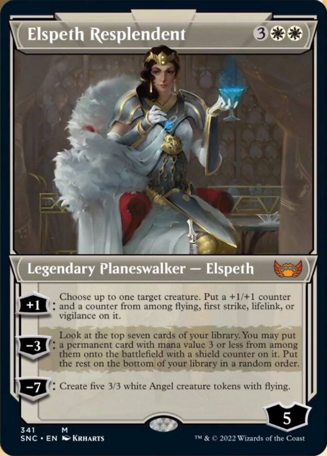 Elspeth Resplendent (Showcase Art Deco) [Streets of New Capenna] | Exor Games Summserside