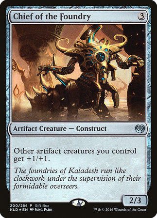 Chief of the Foundry [Kaladesh Promos] | Exor Games Summserside