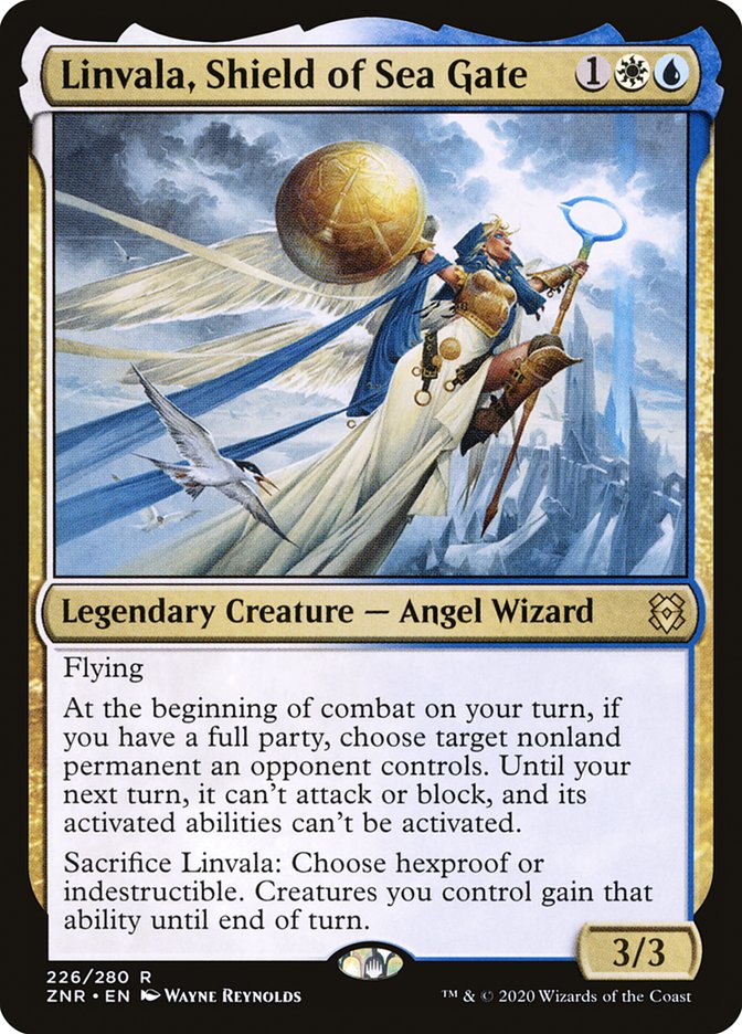 Linvala, Shield of Sea Gate [Zendikar Rising] | Exor Games Summserside