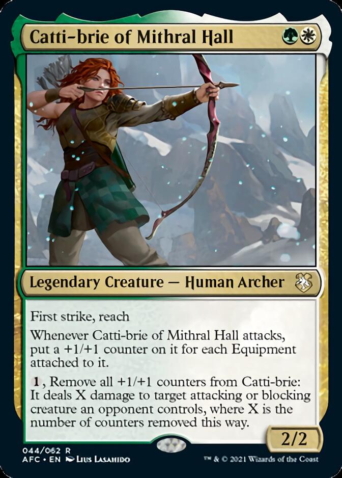 Catti-brie of Mithral Hall [Dungeons & Dragons: Adventures in the Forgotten Realms Commander] | Exor Games Summserside