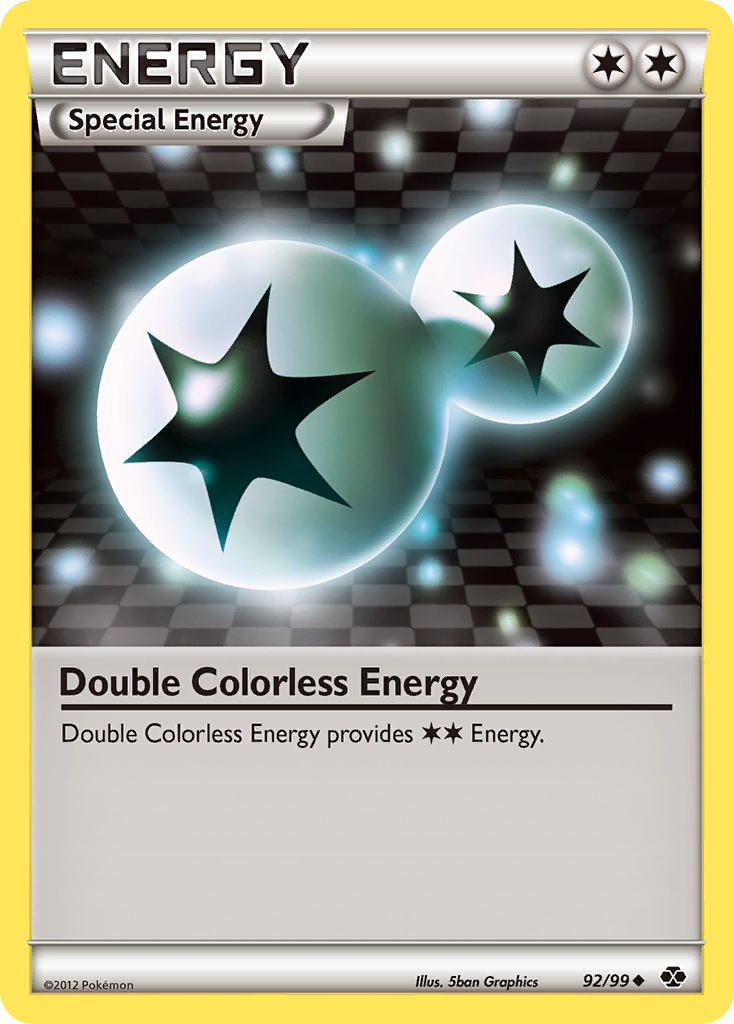 Double Colorless Energy (92/99) [Black & White: Next Destinies] | Exor Games Summserside
