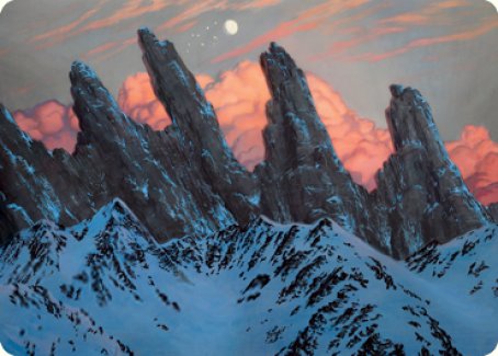 Mountain (275) Art Card [Dungeons & Dragons: Adventures in the Forgotten Realms Art Series] | Exor Games Summserside