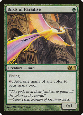 Birds of Paradise [Magic 2012] | Exor Games Summserside