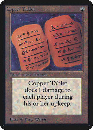 Copper Tablet [Limited Edition Alpha] | Exor Games Summserside