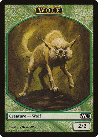 Wolf Token [Magic 2014 Tokens] | Exor Games Summserside