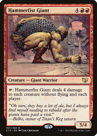 Hammerfist Giant [Commander 2015] | Exor Games Summserside