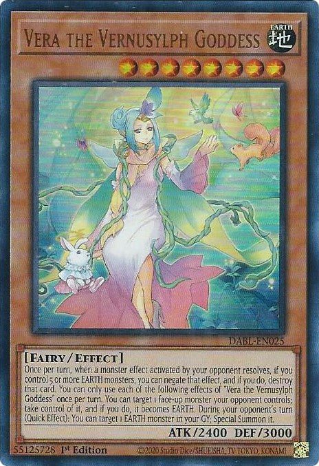 Vera the Vernusylph Goddess [DABL-EN025] Ultra Rare | Exor Games Summserside