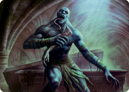 Ghoul Art Card [Dungeons & Dragons: Adventures in the Forgotten Realms Art Series] | Exor Games Summserside