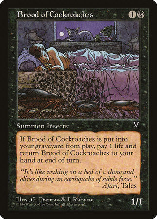 Brood of Cockroaches [Visions] | Exor Games Summserside