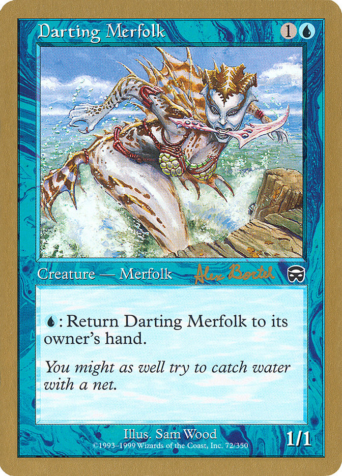 Darting Merfolk (Alex Borteh) [World Championship Decks 2001] | Exor Games Summserside