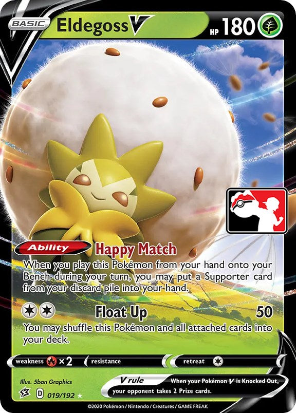 Eldegoss V (019/192) [Prize Pack Series One] | Exor Games Summserside