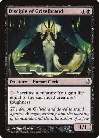 Disciple of Griselbrand [Commander 2013] | Exor Games Summserside