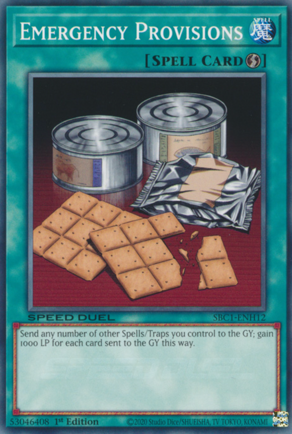 Emergency Provisions [SBC1-ENH12] Common | Exor Games Summserside