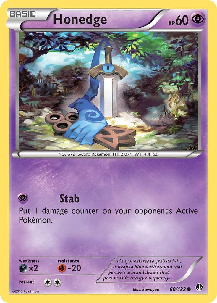 Honedge (60/122) [XY: BREAKpoint] | Exor Games Summserside