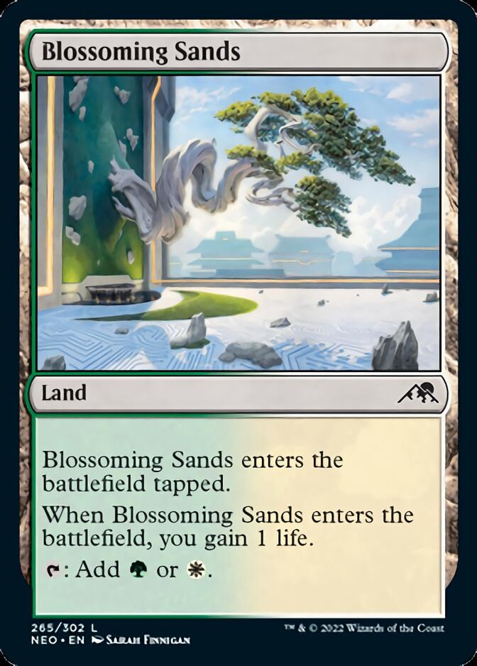 Blossoming Sands [Kamigawa: Neon Dynasty] | Exor Games Summserside