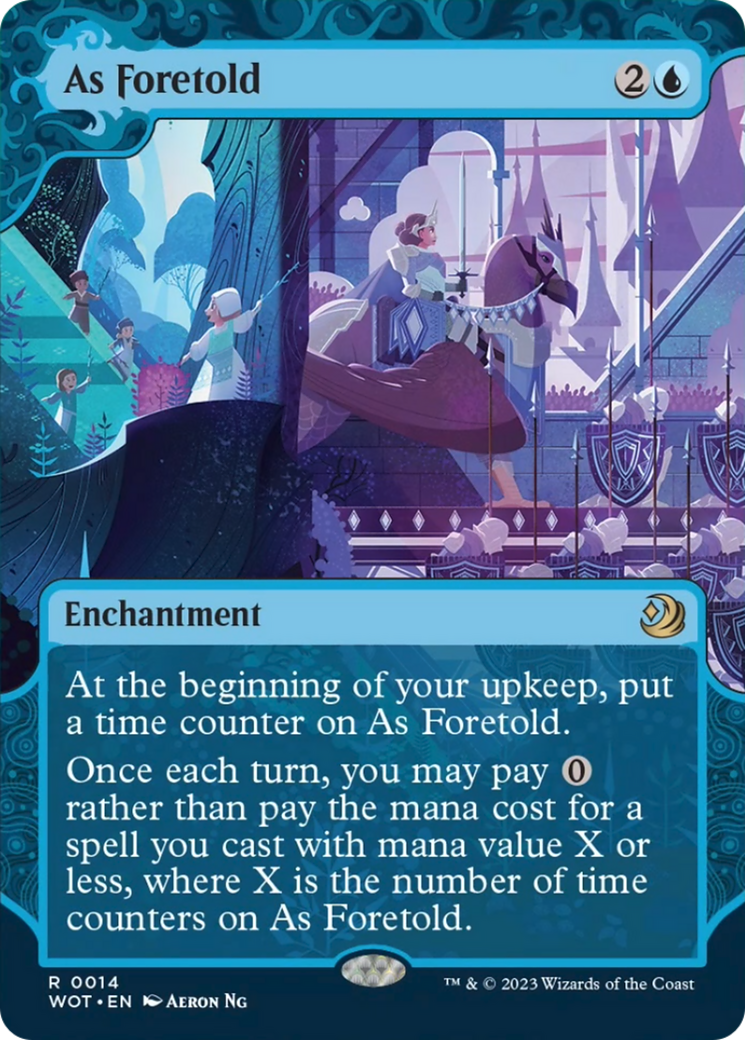 As Foretold [Wilds of Eldraine: Enchanting Tales] | Exor Games Summserside