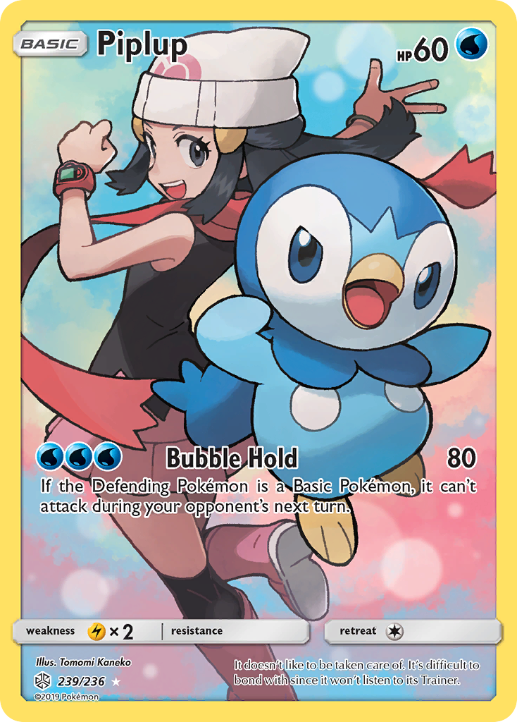 Piplup (239/236) [Sun & Moon: Cosmic Eclipse] | Exor Games Summserside