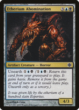 Etherium Abomination [Alara Reborn] | Exor Games Summserside