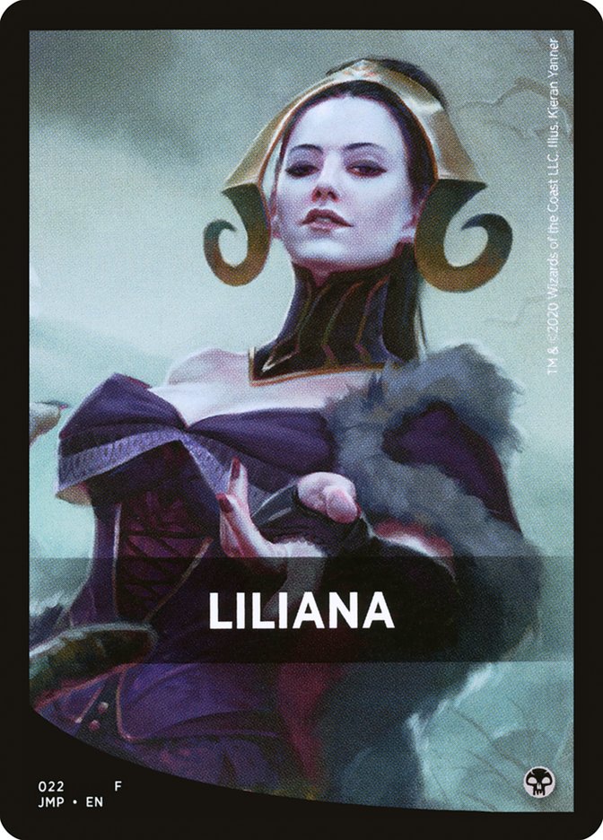 Liliana Theme Card [Jumpstart Front Cards] | Exor Games Summserside