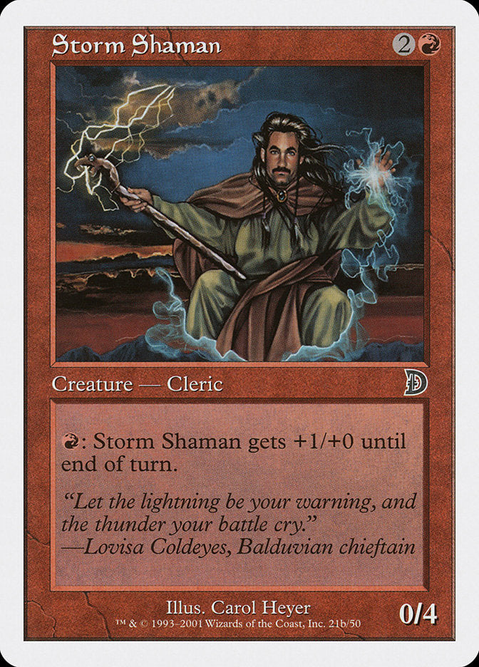 Storm Shaman (Male) [Deckmasters] | Exor Games Summserside