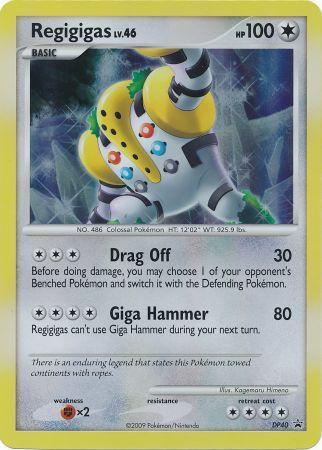 Regigigas (DP40) (Jumbo Card) [Diamond & Pearl: Black Star Promos] | Exor Games Summserside