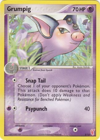 Grumpig (3/12) [EX: Trainer Kit 2 - Plusle] | Exor Games Summserside