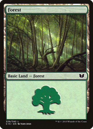 Forest (339) [Commander 2015] | Exor Games Summserside