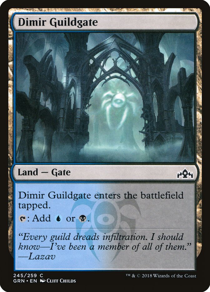 Dimir Guildgate (245/259) [Guilds of Ravnica] | Exor Games Summserside