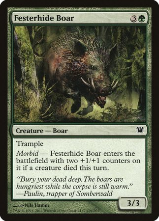 Festerhide Boar [Innistrad] | Exor Games Summserside