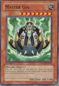 Master Gig [RGBT-EN030] Common | Exor Games Summserside