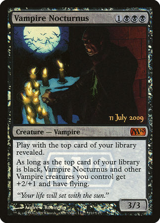 Vampire Nocturnus [Magic 2010 Promos] | Exor Games Summserside